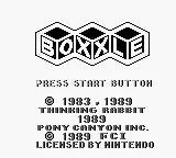 Boxxle - Gameboy spill - Retrospillkongen