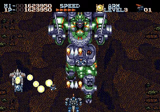 Robo Aleste - SEGA Mega-CD spill - Retrospillkongen