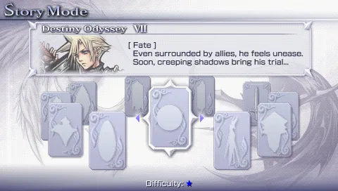 Dissidia: Final Fantasy - PSP spill