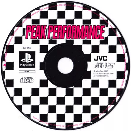 Peak Performance - PS1 spill