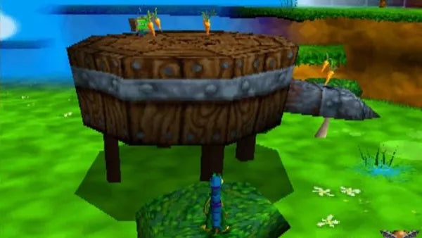 Gex 3D: Enter the Gecko - PS1 spill