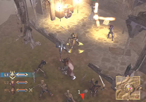 Legion: The Legend of Excalibur - PS2 spill