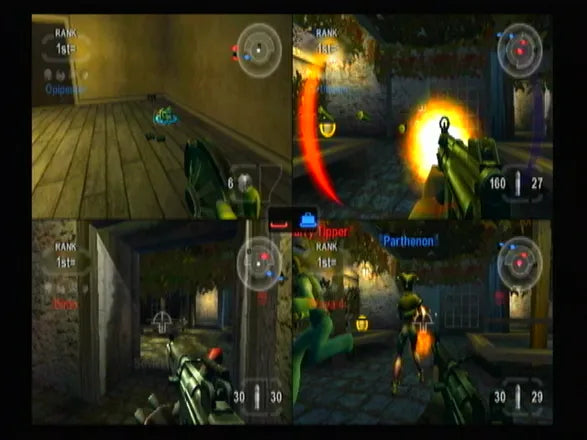 TimeSplitters: Future Perfect - Gamecube spill