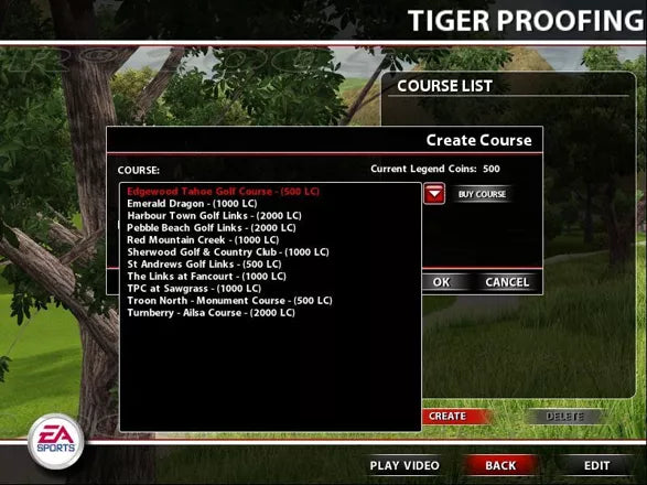 Tiger Woods PGA Tour 2005 - Xbox spill