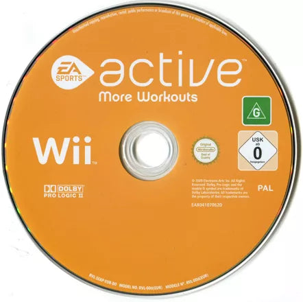 EA Active More Workouts - Wii Spill - Retrospillkongen