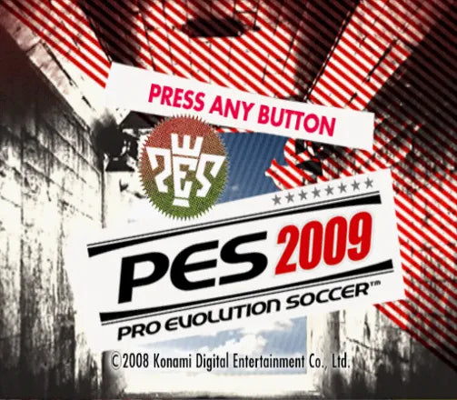 PES 2009: Pro Evolution Soccer - PS2 spill - Retrospillkongen