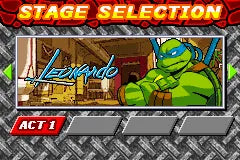Teenage Mutant Ninja Turtles - Gameboy Advance spill - Retrospillkongen