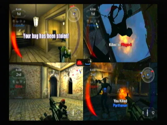 TimeSplitters: Future Perfect - Gamecube spill