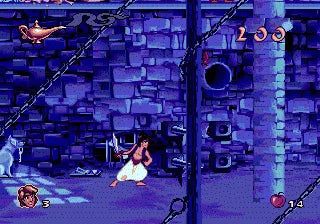 Disney's Aladdin - SEGA Mega Drive spill