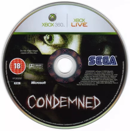 Condemned - Xbox 360 spill - Retrospillkongen