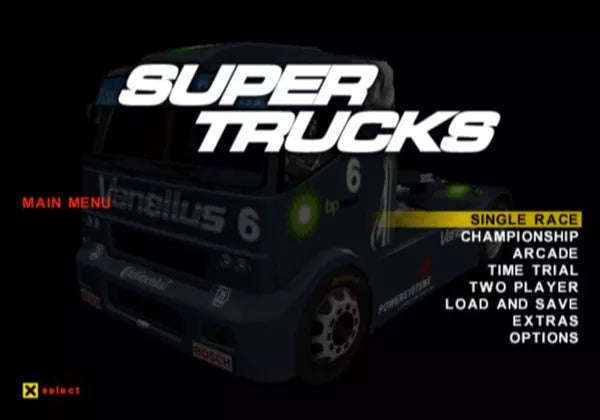 Super Trucks - PS2 Spill - Retrospillkongen