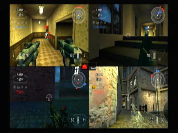 TimeSplitters: Future Perfect - Gamecube spill