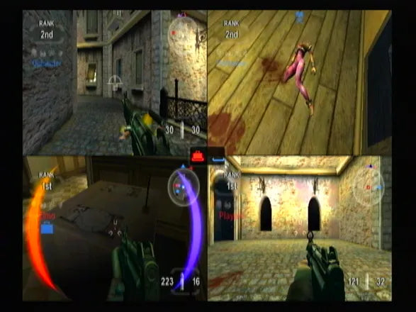 TimeSplitters: Future Perfect - Gamecube spill