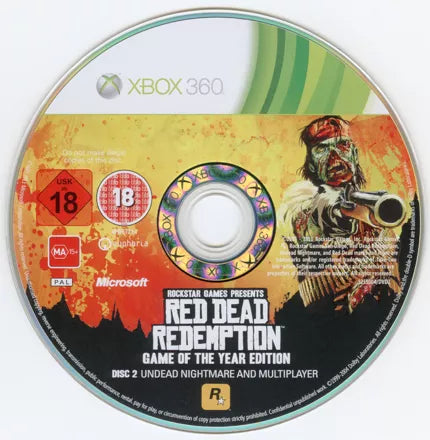 Red Dead Redemption - Xbox 360 spill