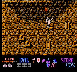 Wizards & Warriors - NES spill (I eske)