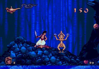 Disney's Aladdin - SEGA Mega Drive spill