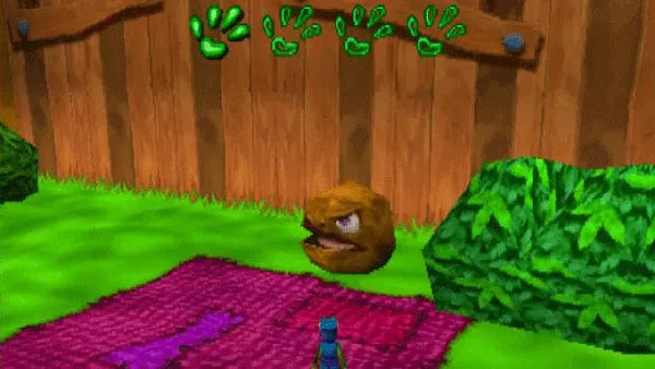 Gex 3D: Enter the Gecko - PS1 spill - Retrospillkongen