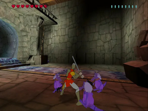 Dragon's Lair 3D: Special Edition - PS2 spill