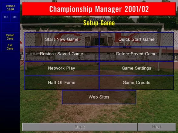 Championship Manager: Season 01/02 - Xbox spill