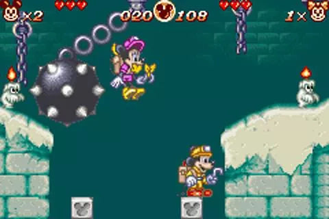 Disney's Magical Quest 2 Starring Mickey and Minnie - GBA spill - Retrospillkongen