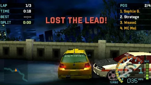 Need for Speed: Underground - Rivals - PSP spill - Retrospillkongen