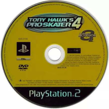 Tony Hawk's Pro Skater 4 - PS2 Spill