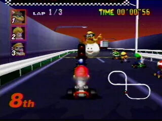 Renovert Mario Kart 64 - N64 spill - Retrospillkongen