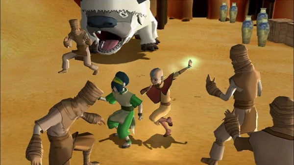 Avatar The Legend of Aang: The Burning Earth - PS2 spill - Retrospillkongen