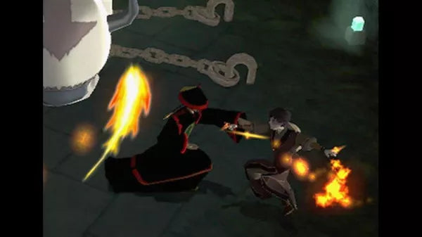 Avatar The Legend of Aang: The Burning Earth - PS2 spill