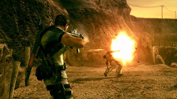 Resident Evil 5 - Xbox 360 spill - Retrospillkongen