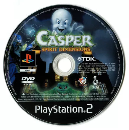 Casper: Spirit Dimensions - PS2 spill