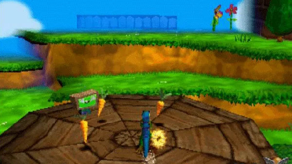 Gex 3D: Enter the Gecko - PS1 spill