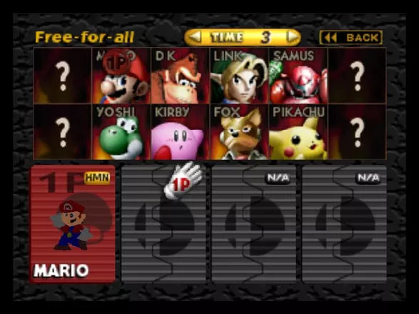 Renovert Super Smash Bros. - N64 spill - Retrospillkongen