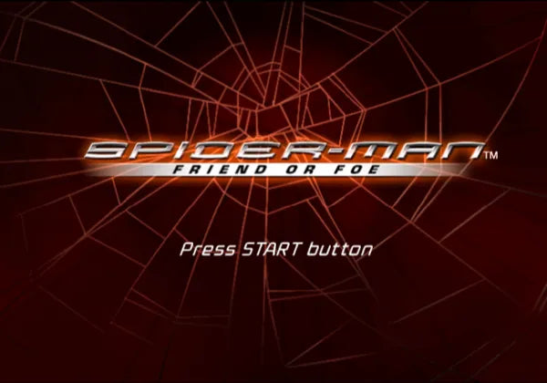 Spider-Man: Friend or Foe - PS2 Spill - Retrospillkongen
