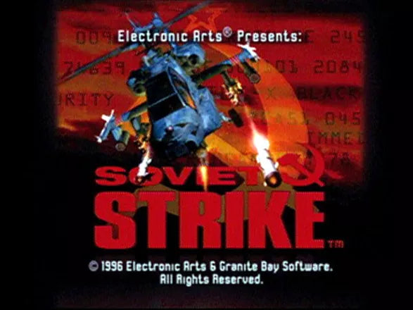 Soviet Strike - PS1 spill