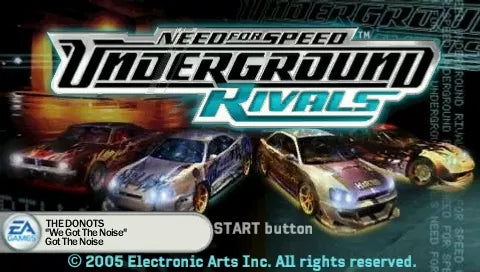 Need for Speed: Underground - Rivals - PSP spill - Retrospillkongen