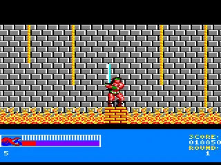 Rastan - Sega Master System spill - Retrospillkongen