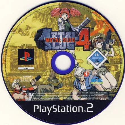Metal Slug 4 - PS2 spill - Retrospillkongen