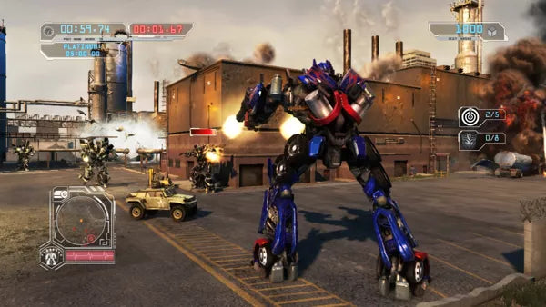 Transformers: Revenge of the Fallen - Xbox 360 spill - Retrospillkongen
