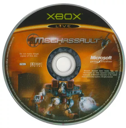 Mechassault - Xbox spill - Retrospillkongen