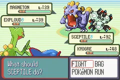 Pokémon Sapphire Version - GBA spill (Komplett i eske)