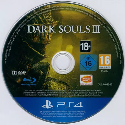 Dark Souls III - PS4 spill - Retrospillkongen