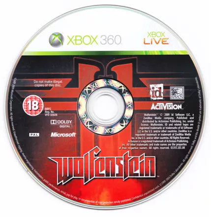 Wolfenstein - Xbox 360 spill - Retrospillkongen