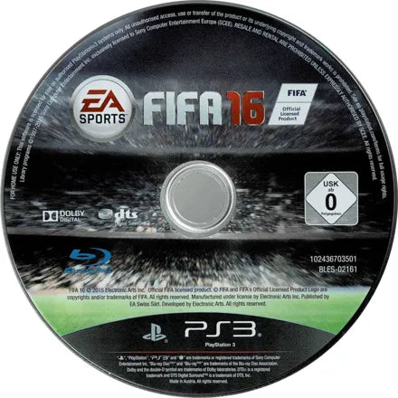 FIFA 16 - PS3 spill