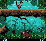 Disney's The Lion King: Simba's Mighty Adventure - Game Boy spill - Retrospillkongen