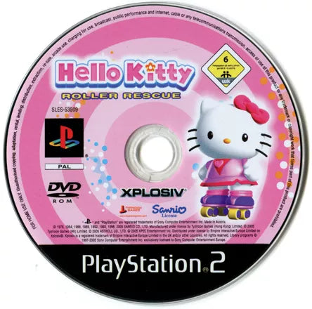 Hello Kitty: Roller Rescue - PS2 Spill - Retrospillkongen