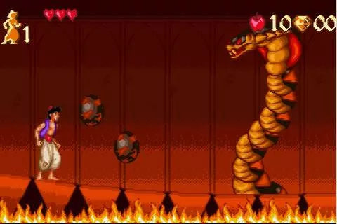 Disney's Aladdin - SNES spill - Retrospillkongen