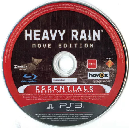 Heavy Rain: Move Edition - PS3 spill - Retrospillkongen