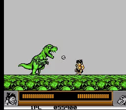 Joe & Mac: Caveman Ninja - NES spill - Retrospillkongen