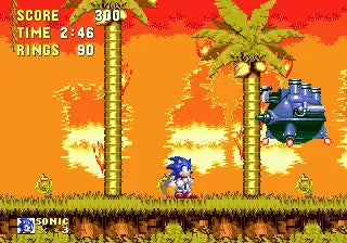 Sonic 3 - SEGA Mega Drive spill - Retrospillkongen